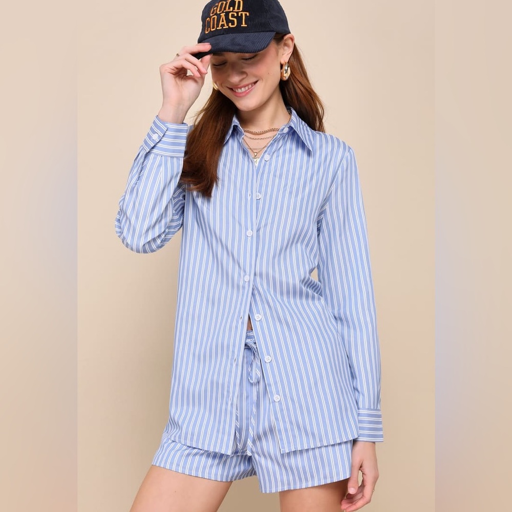 Striped Button Down - image 1
